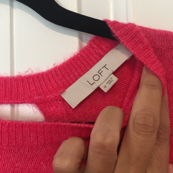 Loft sweater, sz L - Picture 2 of 9